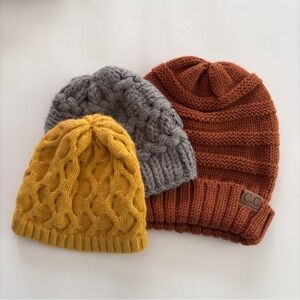 Hat Bundle Knit Hat Beanie Toboggan